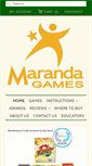 Mobile Screenshot of marandagames.com